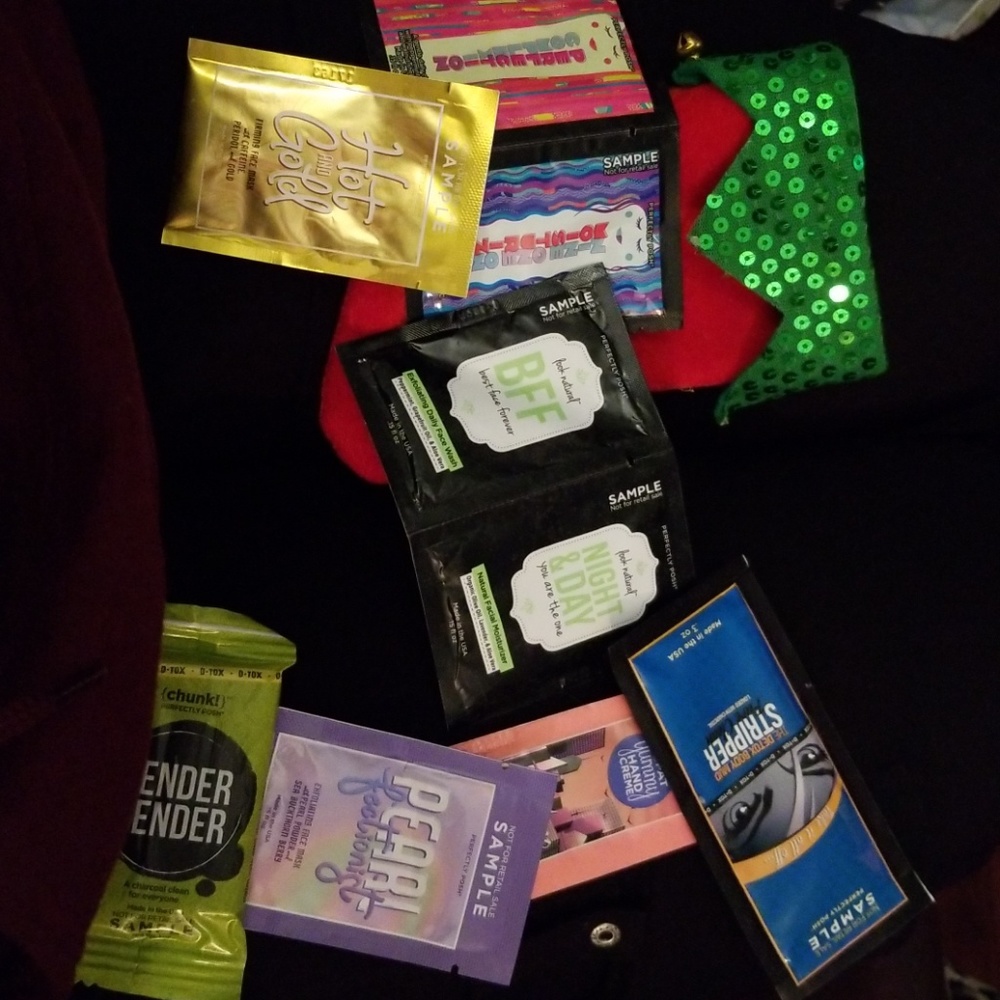 Perfectly Posh sample Christmas gifts
